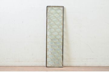 未使用品　陽炎(かげろう)　デットストック品のステンドグラス(建具、ドア、窓、照明、衝い立て、衝立、つい立て)(定価約7万9千円)(R-072985)