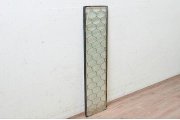 未使用品　陽炎(かげろう)　デットストック品のステンドグラス(建具、ドア、窓、照明、衝い立て、衝立、つい立て)(定価約7万9千円)(R-072985)