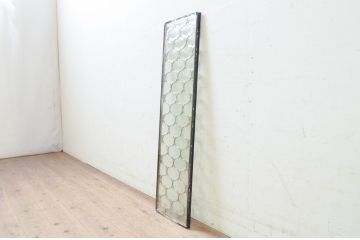 未使用品　陽炎(かげろう)　デットストック品のステンドグラス(建具、ドア、窓、照明、衝い立て、衝立、つい立て)(定価約7万9千円)(R-072985)