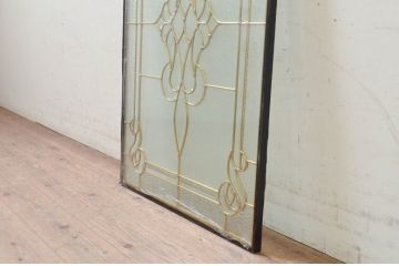 未使用品　飛鳥(あすか)　デットストック品のステンドグラス(建具、ドア、窓、照明、衝い立て、衝立、つい立て)(定価約9万6千円)(R-072991)