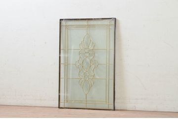 未使用品　大和(やまと)　デットストック品のステンドグラス(建具、ドア、窓、照明、衝い立て、衝立、つい立て)(定価約9万6千円)(R-072993)