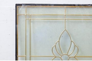 未使用品　大和(やまと)　デットストック品のステンドグラス(建具、ドア、窓、照明、衝い立て、衝立、つい立て)(定価約9万6千円)(R-072993)
