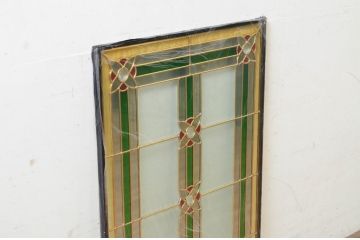 未使用品　雅(みやび)　デットストック品のステンドグラス(建具、ドア、窓、照明、衝い立て、衝立、つい立て)(定価約9万6千円)(R-072995)