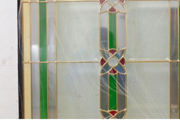 未使用品　雅(みやび)　デットストック品のステンドグラス(建具、ドア、窓、照明、衝い立て、衝立、つい立て)(定価約9万6千円)(R-072995)