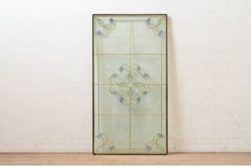 未使用品　万華鏡(まんげきょう)　デットストック品のステンドグラス(建具、ドア、窓、照明、衝い立て、衝立、つい立て)(定価約15万円)(R-073005)