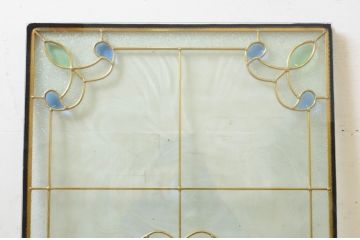 未使用品　万華鏡(まんげきょう)　デットストック品のステンドグラス(建具、ドア、窓、照明、衝い立て、衝立、つい立て)(定価約15万円)(R-073005)
