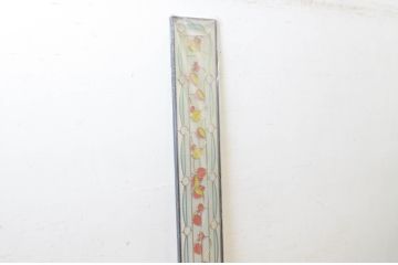 未使用品　木の実(きのみ)　デットストック品のステンドグラス(建具、ドア、窓、照明、衝い立て、衝立、つい立て)(定価約14万円)(R-073006)