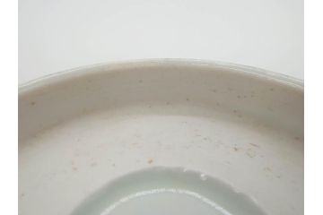 江戸後期〜幕末　伊万里　染付　山水図　約14cm　4.4寸　細やかな意匠が施された上品な雰囲気を高めるなます皿5枚セット(深皿、和皿、和食器、四寸四分)(R-073012)