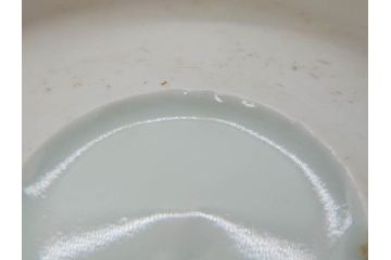江戸後期〜幕末　伊万里　染付　山水図　約14cm　4.4寸　細やかな意匠が施された上品な雰囲気を高めるなます皿5枚セット(深皿、和皿、和食器、四寸四分)(R-073012)