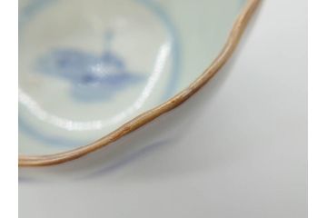 江戸後期〜幕末　伊万里　染付　山水図　藍色の濃淡が美しいそば猪口5客セット(蕎麦猪口、湯呑み、湯のみ、和食器)(R-073015)