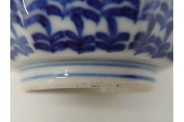江戸期　古伊万里　柿右衛門手　竹梅図の色絵が可愛らしい向付3客セット(小鉢、八角、和食器)(R-073018)