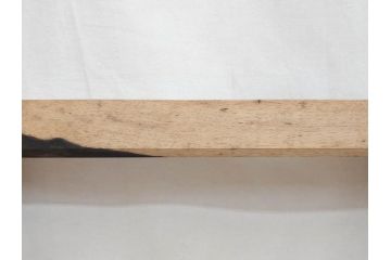 黒柿材　落ち着いた木の色合いが上質な和の空間を演出する炉縁(茶道具)(R-073032)