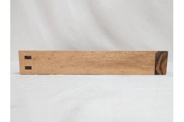 黒柿材　落ち着いた木の色合いが上質な和の空間を演出する炉縁(茶道具)(R-073032)
