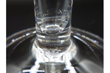 未使用品　オーストリア　RIEDEL(リーデル)　ソムリエ　シャンパーニュ　スパークリングワイン　洗練されたデザインが優美な印象を与えるグラス2客セット(旧パッケージ、チューブ缶、箱付き、袋付き)(R-073035)