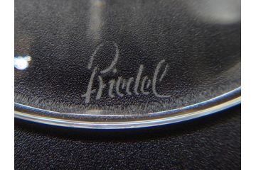 未使用品　オーストリア　RIEDEL(リーデル)　ソムリエ　シャンパーニュ　スパークリングワイン　洗練されたデザインが優美な印象を与えるグラス2客セット(旧パッケージ、チューブ缶、箱付き、袋付き)(R-073035)