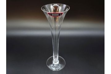 未使用品　オーストリア　RIEDEL(リーデル)　ソムリエ　シャンパーニュ　スパークリングワイン　洗練されたデザインが優美な印象を与えるグラス2客セット(旧パッケージ、チューブ缶、箱付き、袋付き)(R-073035)