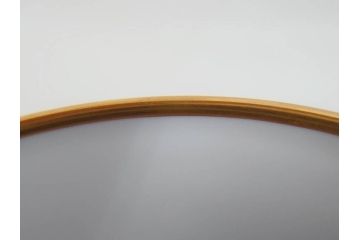 大倉陶園(OKURA、OAC)　金蝕バラ　モダンなデザインで気品溢れる花器(OKURA CHINA、エッチング、金くさらし、花瓶、花入、フラワーベース、ケース付き)(R-073037)