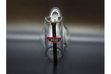 未使用品　オーストリア　RIEDEL(リーデル)　エスカルゴ　職人による繊細な技法とデザインが美しいデカンタ(デキャンタ、酒器、箱付き)(R-073039)