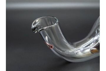 未使用品　オーストリア　RIEDEL(リーデル)　エスカルゴ　職人による繊細な技法とデザインが美しいデカンタ(デキャンタ、酒器、箱付き)(R-073039)
