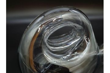 未使用品　オーストリア　RIEDEL(リーデル)　エスカルゴ　職人による繊細な技法とデザインが美しいデカンタ(デキャンタ、酒器、箱付き)(R-073039)