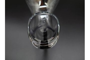 未使用品　オーストリア　RIEDEL(リーデル)　エスカルゴ　職人による繊細な技法とデザインが美しいデカンタ(デキャンタ、酒器、箱付き)(R-073039)