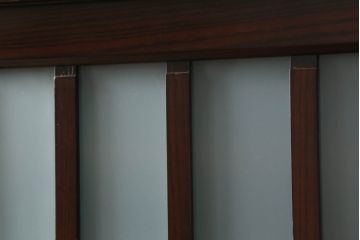 中古　美品　筑後民芸　上質な和の雰囲気を高める茶箪笥(茶棚、戸棚、収納棚、食器棚、整理箪笥、収納箪笥、チェスト、キャビネット、引き出し、和箪笥)(R-073045)