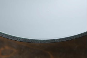 中古　グリーンカラーのガラスシェードが空間のアクセントになるペンダントライト(電笠、天井照明、吊り下げ照明)(R-073054)