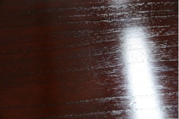 中古　美品　伝統工芸品　箪笥の松本　100巾チェスト　6重　脚付きでモダンな加茂総桐箪笥　定価約44万円　(R-073086)