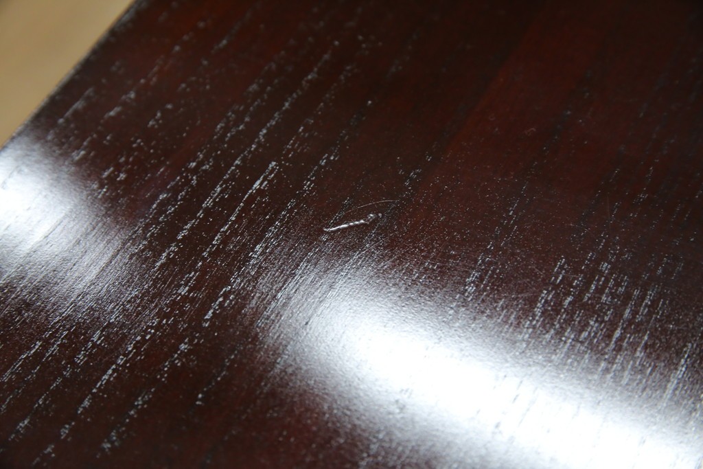 中古　美品　伝統工芸品　箪笥の松本　100巾チェスト　6重　脚付きでモダンな加茂総桐箪笥　定価約44万円　(R-073086)