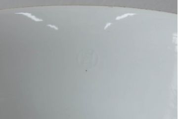 アンティーク照明　オールドノリタケ・則武(日陶)　小菊　落ち着いた色味の小花が目を引く電笠(吊り下げ照明、天井照明、シェード)(R-073090)