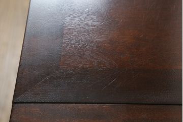 中古　美品　松本民芸家具　空間を有効に活用できるデスク型ドレッサー(鏡台、化粧台、ミラー、片袖机、ワークデスク、在宅用、在宅ワーク用)(定価約38万円)(R-073094)