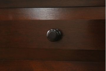中古　美品　松本民芸家具　空間を有効に活用できるデスク型ドレッサー(鏡台、化粧台、ミラー、片袖机、ワークデスク、在宅用、在宅ワーク用)(定価約38万円)(R-073094)