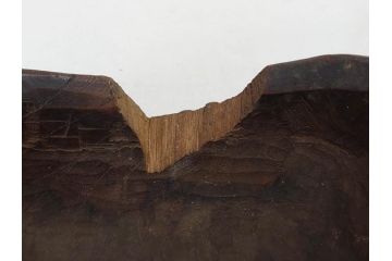 時代物　木製　般若　男面　それぞれ違った表情が魅力的なお面3個セット(神楽面、能面、古面、木彫)(R-073103)
