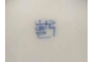 江戸期　伊万里　染付　山水図　約11cm　3.5寸　爽やかな色合いが素敵な蓋付き茶碗3客セット(和食器、三寸五分)(R-073113)