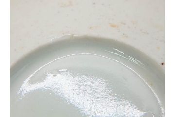 江戸期　伊万里　染付　金彩　山水図　約15cm　4.9寸　上質な和の雰囲気を醸し出すなます皿3枚セット(中皿、和皿、和食器、四寸九分)(R-073116)