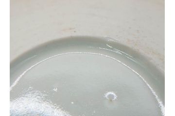江戸期　伊万里　染付　金彩　山水図　約15cm　4.9寸　上質な和の雰囲気を醸し出すなます皿3枚セット(中皿、和皿、和食器、四寸九分)(R-073117)