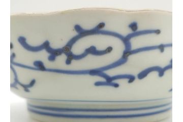 江戸期　伊万里　染付　金彩　山水図　約15cm　4.9寸　上質な和の雰囲気を醸し出すなます皿3枚セット(中皿、和皿、和食器、四寸九分)(R-073120)