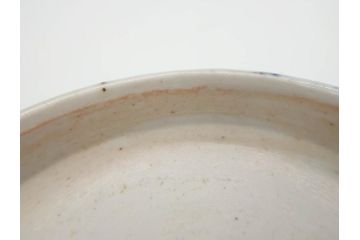 江戸期　伊万里　染付　金彩　山水図　約15cm　4.9寸　上質な和の雰囲気を醸し出すなます皿3枚セット(中皿、和皿、和食器、四寸九分)(R-073120)