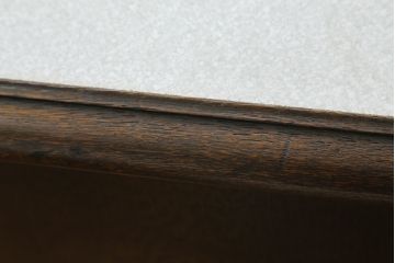 和製ビンテージ　永田良介商店　収納力抜群!!レトロな雰囲気漂うキッチンサイドボード(キッチンキャビネット、収納棚、戸棚、ヴィンテージ)(R-073167)