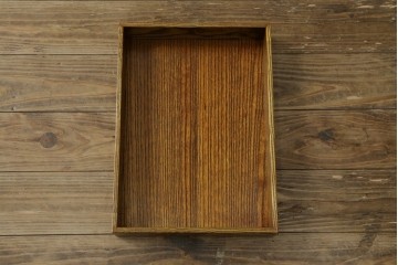 中古　美品　高級品　江戸指物家具　前面欅(ケヤキ)材　側面キハダ材　内部桐材　上品な和の雰囲気漂う引き出し10杯の収納箪笥　定価約140万円　(R-073169)