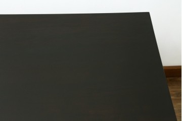 和製ヴィンテージ　九州民芸家具　絶版品!!　シンプルなデザインがお部屋に取り入れやすい上質なダイニングテーブル　(R-073171)