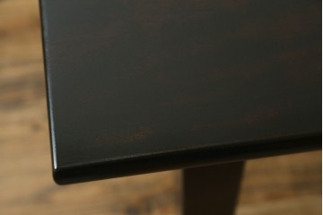和製ヴィンテージ　九州民芸家具　絶版品!!　シンプルなデザインがお部屋に取り入れやすい上質なダイニングテーブル　(R-073171)