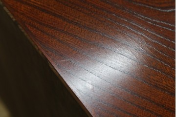 中古　美品　岩谷堂箪笥　内部の作りにも注目!　使い勝手の良いスノコ棚の水屋箪笥サイドボード　(R-073173)