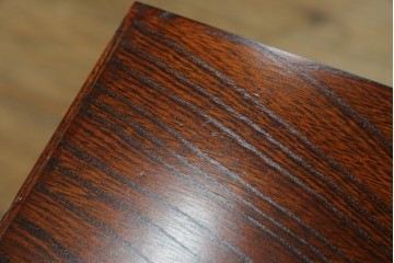中古　美品　岩谷堂箪笥　内部の作りにも注目!　使い勝手の良いスノコ棚の水屋箪笥サイドボード　(R-073173)