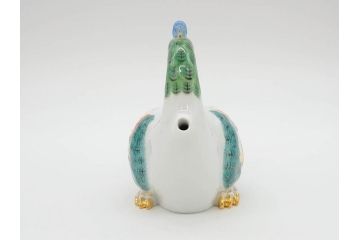 ドイツ　マイセン　Meissen　鳳凰　300周年記念　2010年　世界限定100個　証明書付き　華やかな色彩と優美な姿が目を惹くポット(鳥、鶏、トリ、金彩、Rooster Pot、洋食器)(R-073184)