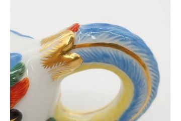 ドイツ　マイセン　Meissen　鳳凰　300周年記念　2010年　世界限定100個　証明書付き　華やかな色彩と優美な姿が目を惹くポット(鳥、鶏、トリ、金彩、Rooster Pot、洋食器)(R-073184)