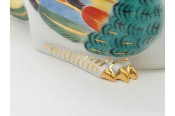 ドイツ　マイセン　Meissen　鳳凰　300周年記念　2010年　世界限定100個　証明書付き　華やかな色彩と優美な姿が目を惹くポット(鳥、鶏、トリ、金彩、Rooster Pot、洋食器)(R-073184)