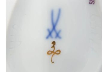 ドイツ　マイセン　Meissen　鳳凰　300周年記念　2010年　世界限定100個　証明書付き　華やかな色彩と優美な姿が目を惹くポット(鳥、鶏、トリ、金彩、Rooster Pot、洋食器)(R-073184)