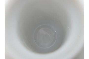 稀少　オールドノリタケ　NORITAKE　ヤジロベー印　ゾウ　丸いフォルムが可愛らしいインクポット(意匠登録出願中、日本陶器、インク壺、インクウェル、象、ぞう、動物、小物入れ、置物、瓶)(R-073185)