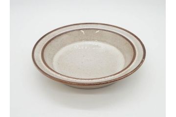 デンマーク　STOGO　素朴な風合いが温かい雰囲気を演出するスープ皿3枚セット(プレート、北欧食器)(R-073188)